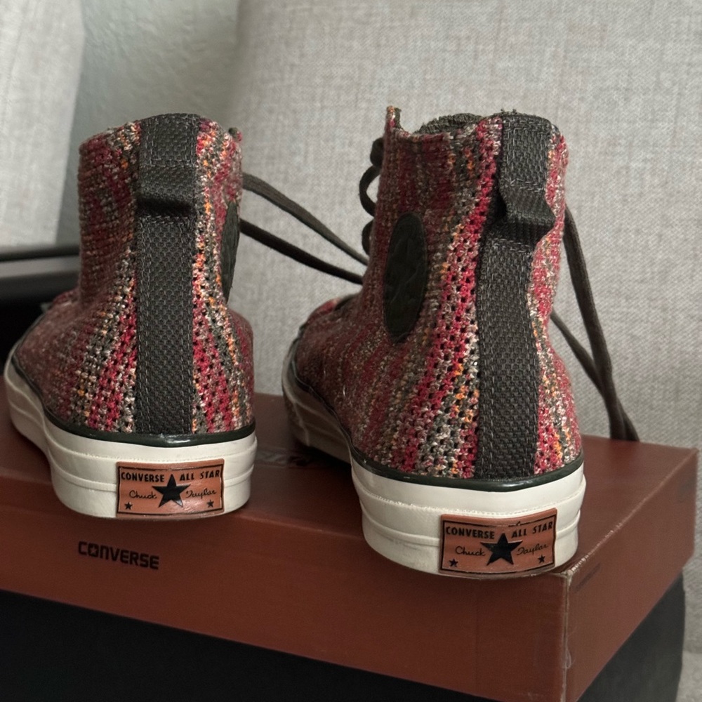 Converse Chuck Taylor All Star Missoni Fancy High-Tops unisex-Size 10.5 - Picture 13 of 16